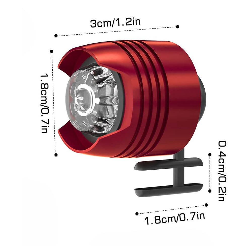 2Pc LED Shoe Headlights for Crocs Decorative Footlights Battery-Powered_7