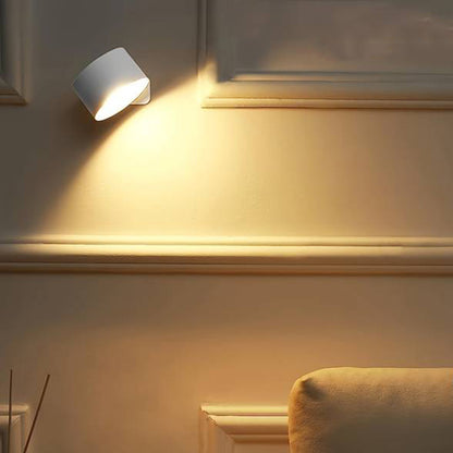 360° Rotatable Dimmable Touch Control Magnetic Ball Light LED Wall Sconce - USB Rechargeable_14