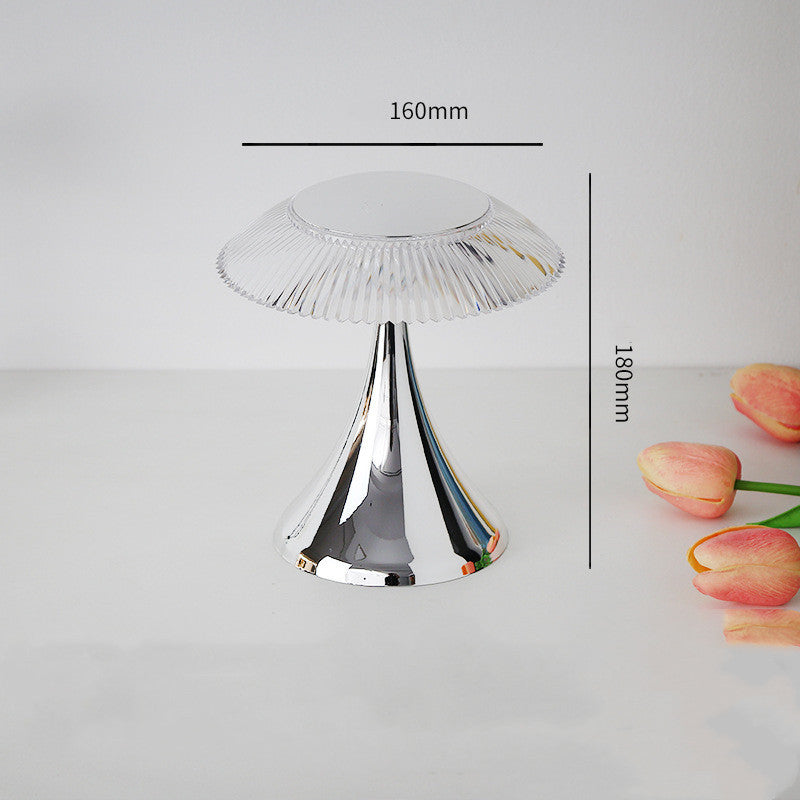 Crystal Table Lamp Touch PC Bedside