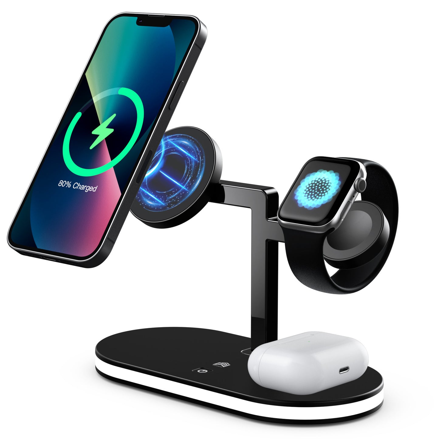 Three-in-one Magnetic Wireless Charger