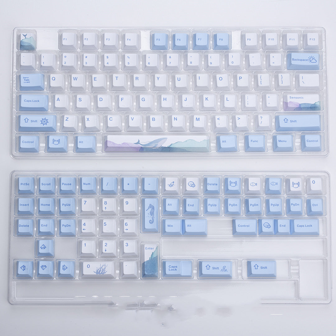 Pbt Five-sided Sublimation Original Height Keycaps